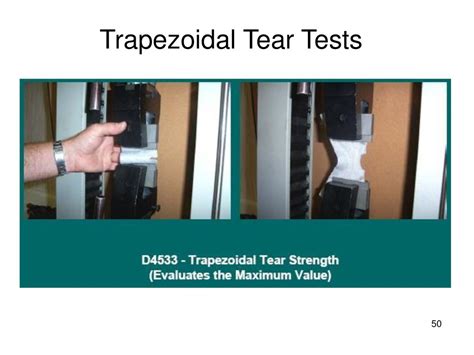 trapizoidal tear test textile|trapezoid tear test.